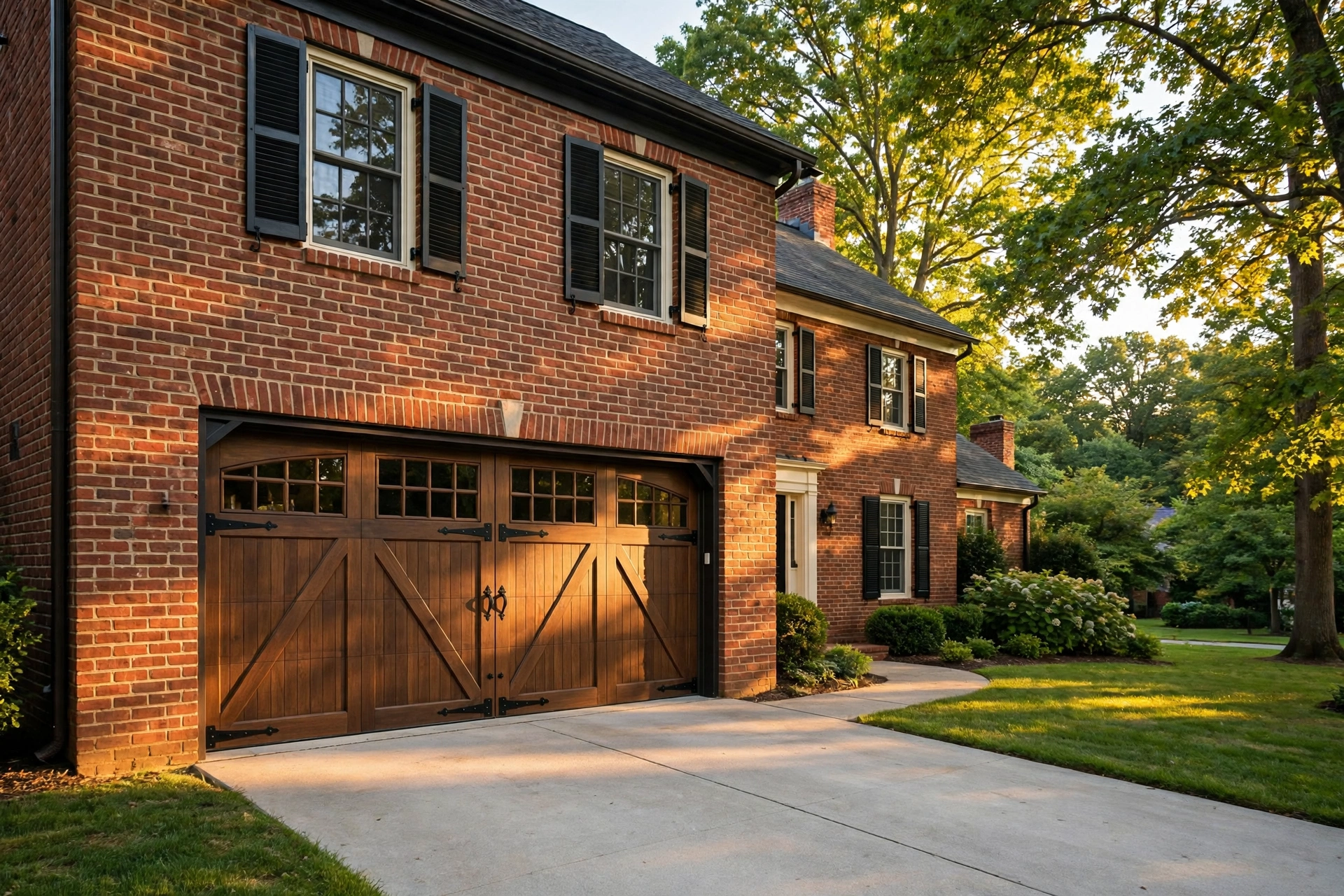 Carriage Style Garage Doors — Carriage Style Garage Doors in Chapel Forge by Bowie Garage Door Repair Company