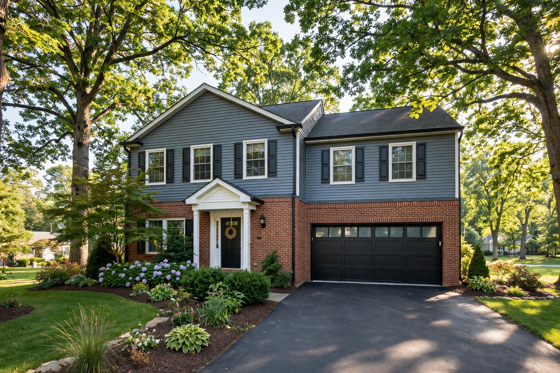 After photo, Garage Door Replacement in Fairwood, by Bowie Garage Door Repair Company