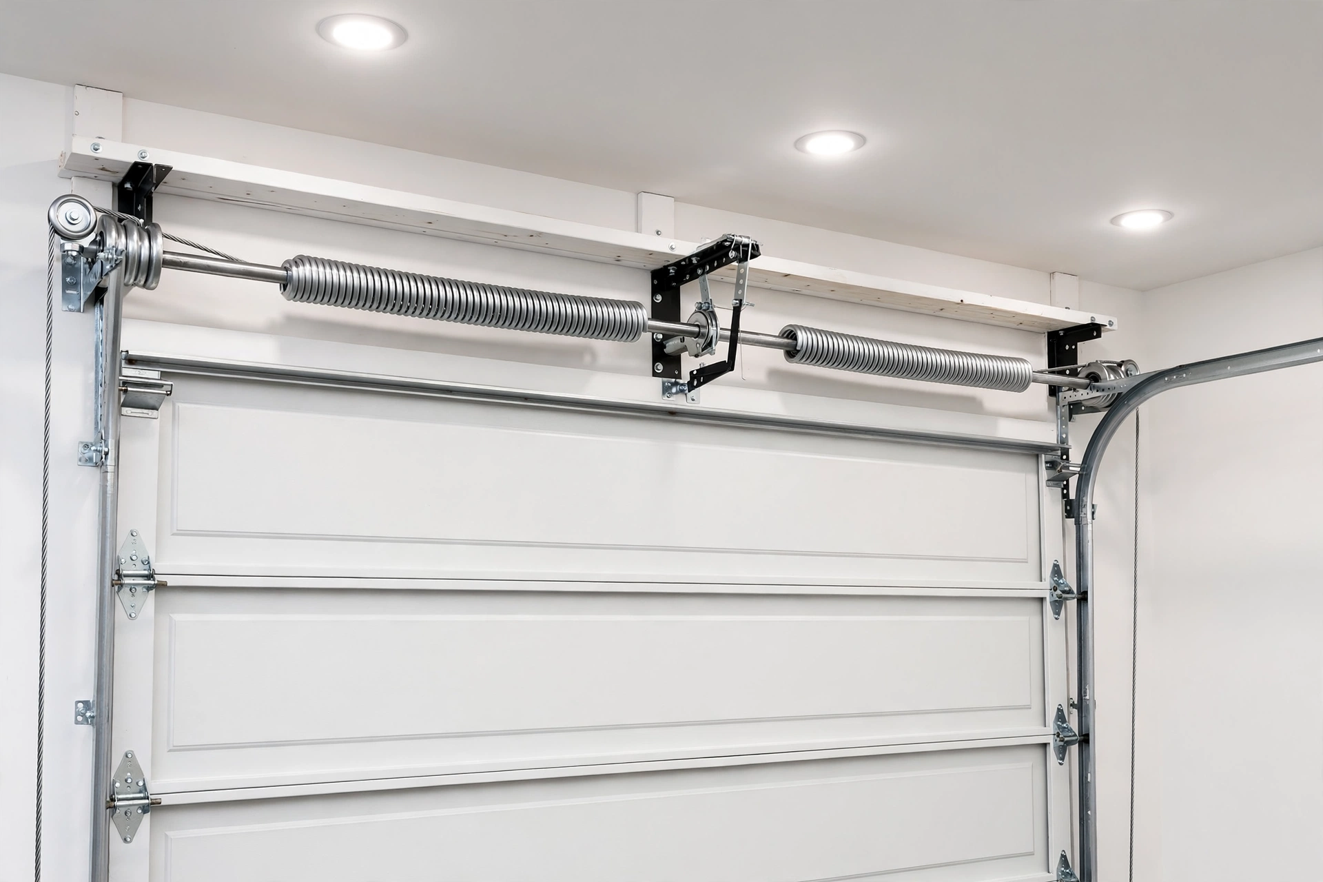 After photo, Garage Door Spring Replacement in Woodmore, by Bowie Garage Door Repair Company