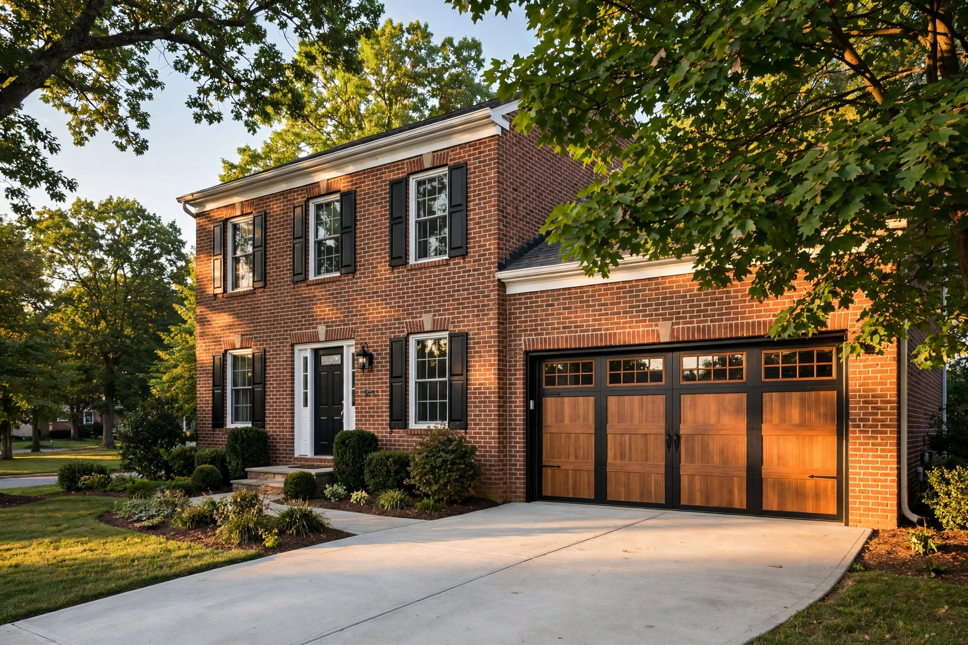 After photo, New Garage Door Installation in Belair, by Bowie Garage Door Repair Company
